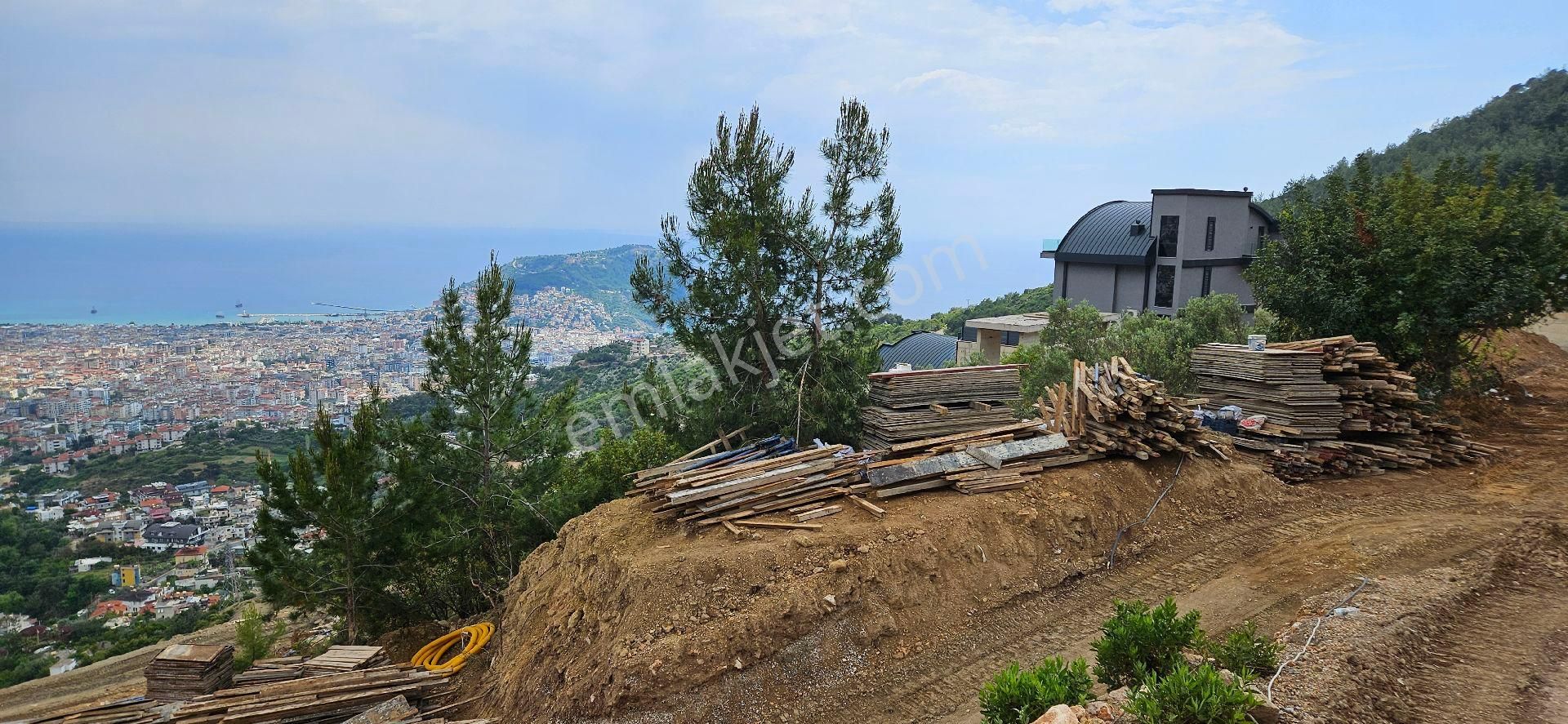 Alanya Tepe Mah.full Deniz Kale Manzaralı Satılık Villa İmarlı Arsa - Görsel 24