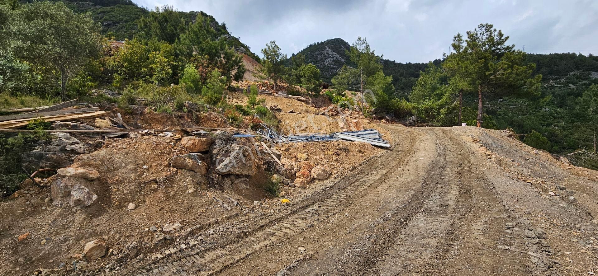 Alanya Tepe Mah.full Deniz Kale Manzaralı Satılık Villa İmarlı Arsa - Görsel 23