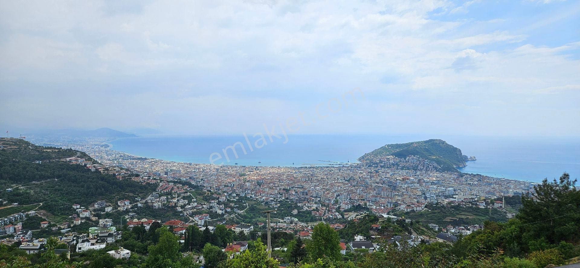 Alanya Tepe Mah.full Deniz Kale Manzaralı Satılık Villa İmarlı Arsa - Görsel 21
