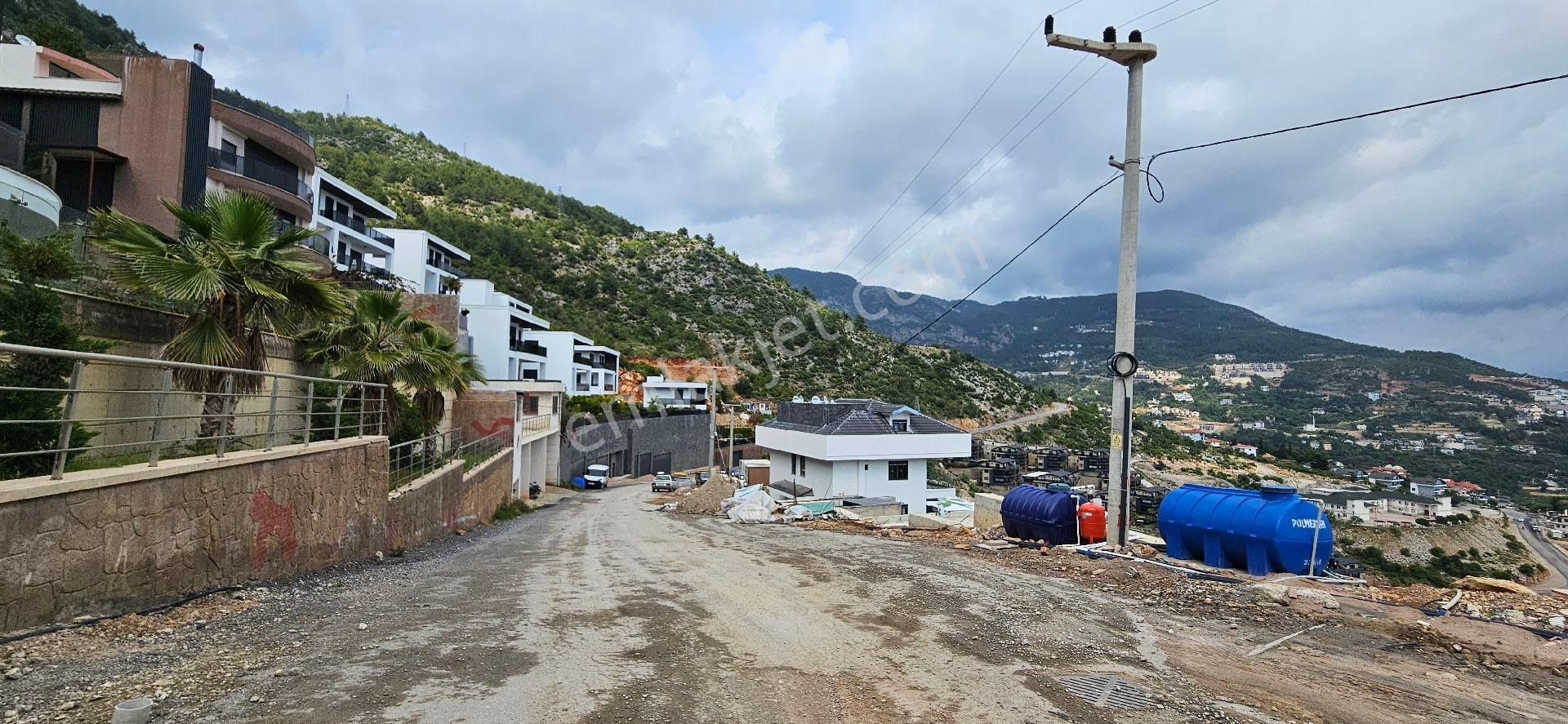 Alanya Tepe Mah.full Deniz Kale Manzaralı Satılık Villa İmarlı Arsa - Görsel 28