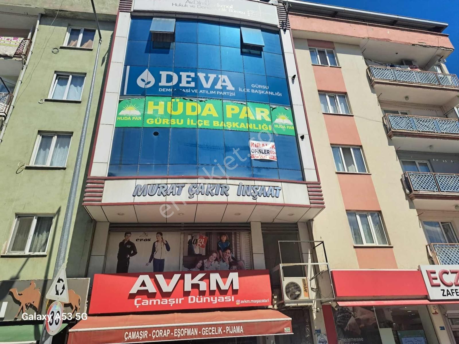Gürsu Zafer Mah Cadde Üstü Daire Veya Ofis