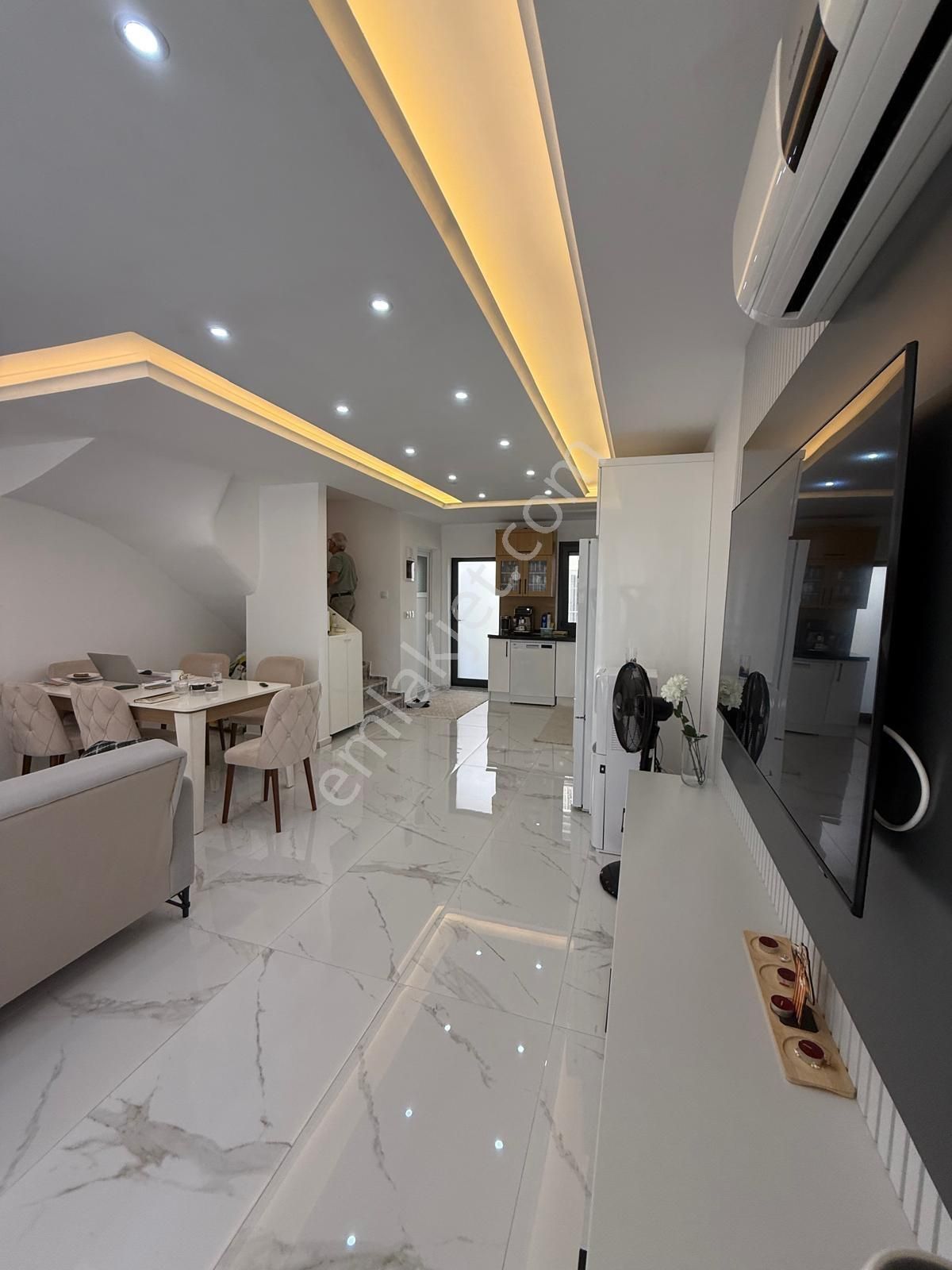 Stoptan Fethiye Çalış Denizine 250m Yazlık 4+1 Tribleks Villa - Görsel 26