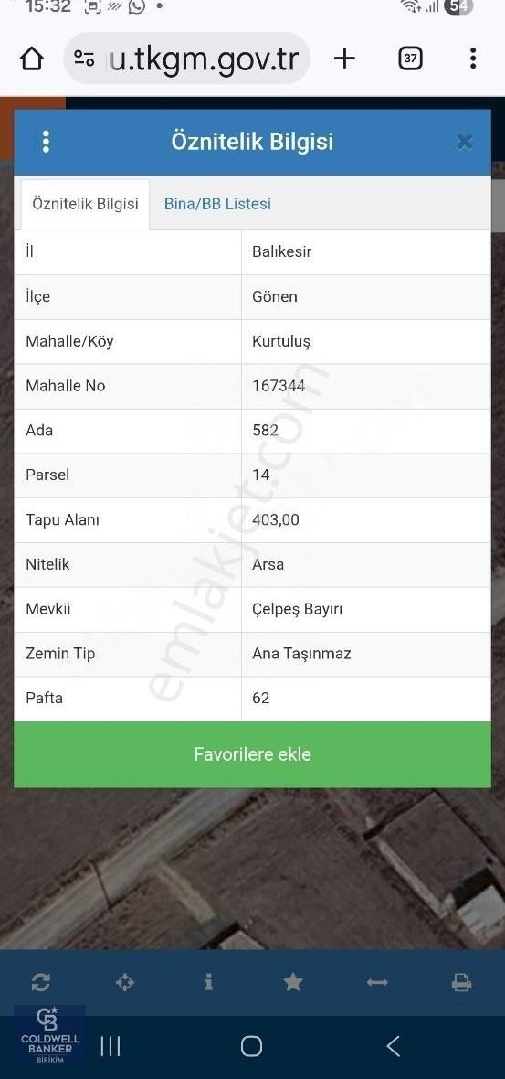 Gönen Aqua Bölgesinde Villa İmarlı Arsa - Görsel 6