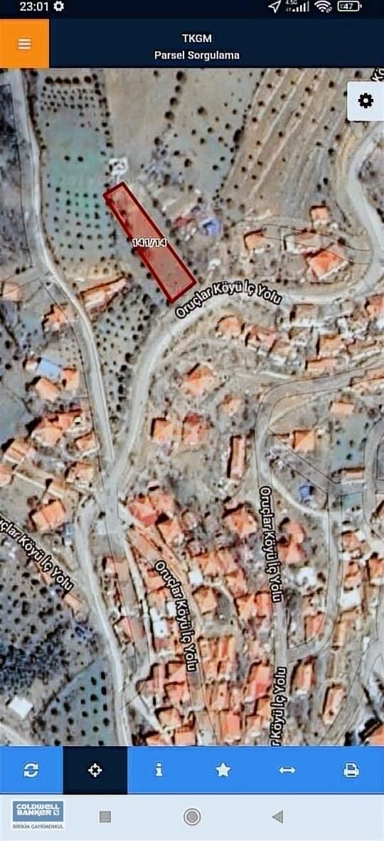 İzmir Bergama'da Koyiçi 736 M2 Muhteşem Manzaralı Arazi - Görsel 3