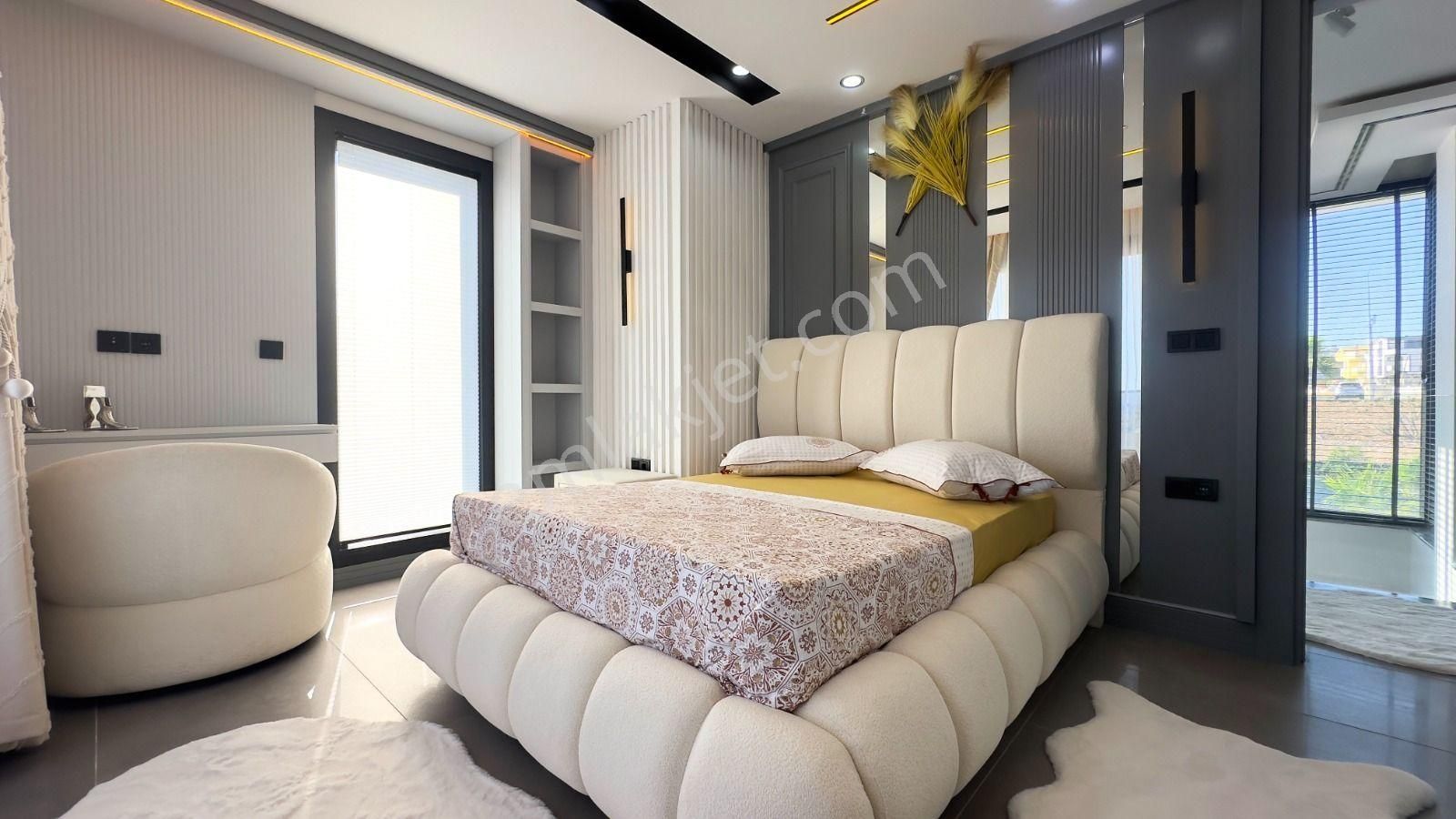 Didimde Ful Akıllı Sistemli 500m2 Arsa İçine 4+1 Havuzlu Ve Bahçeli Tam Müstakil Villamız Satışda - Görsel 15