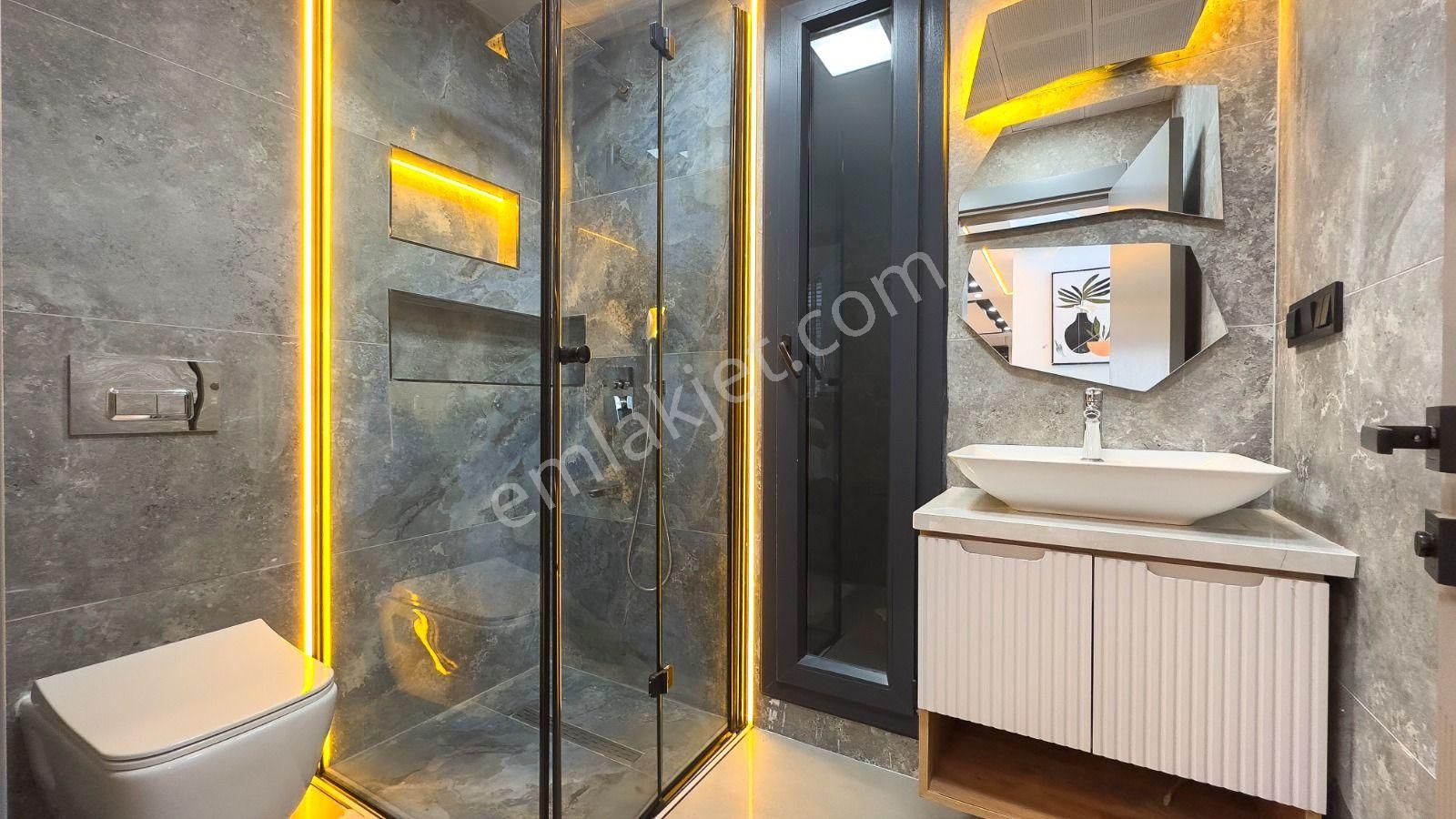 Didimde Ful Akıllı Sistemli 500m2 Arsa İçine 4+1 Havuzlu Ve Bahçeli Tam Müstakil Villamız Satışda - Görsel 25