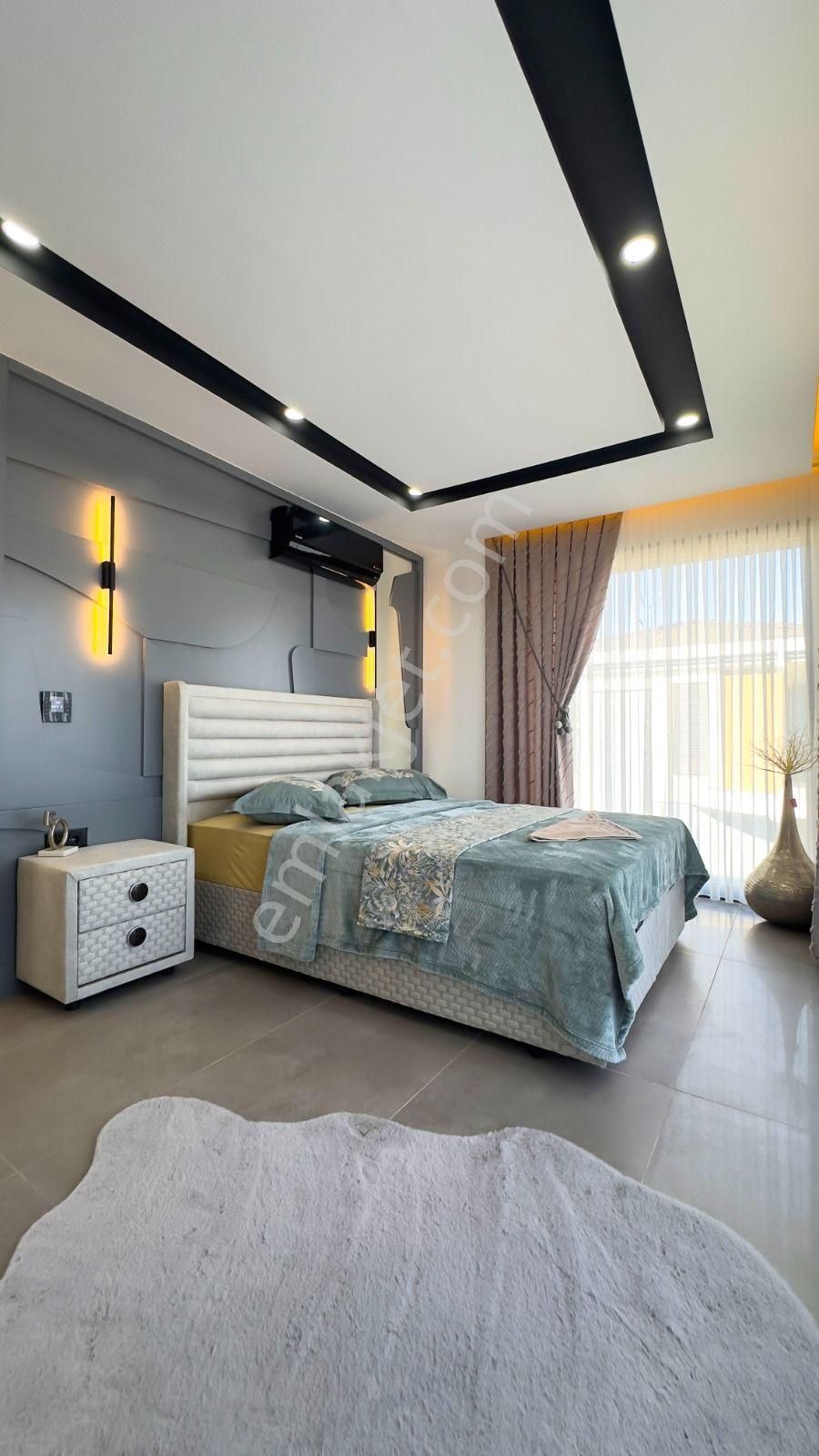 Didimde Ful Akıllı Sistemli 500m2 Arsa İçine 4+1 Havuzlu Ve Bahçeli Tam Müstakil Villamız Satışda - Görsel 18