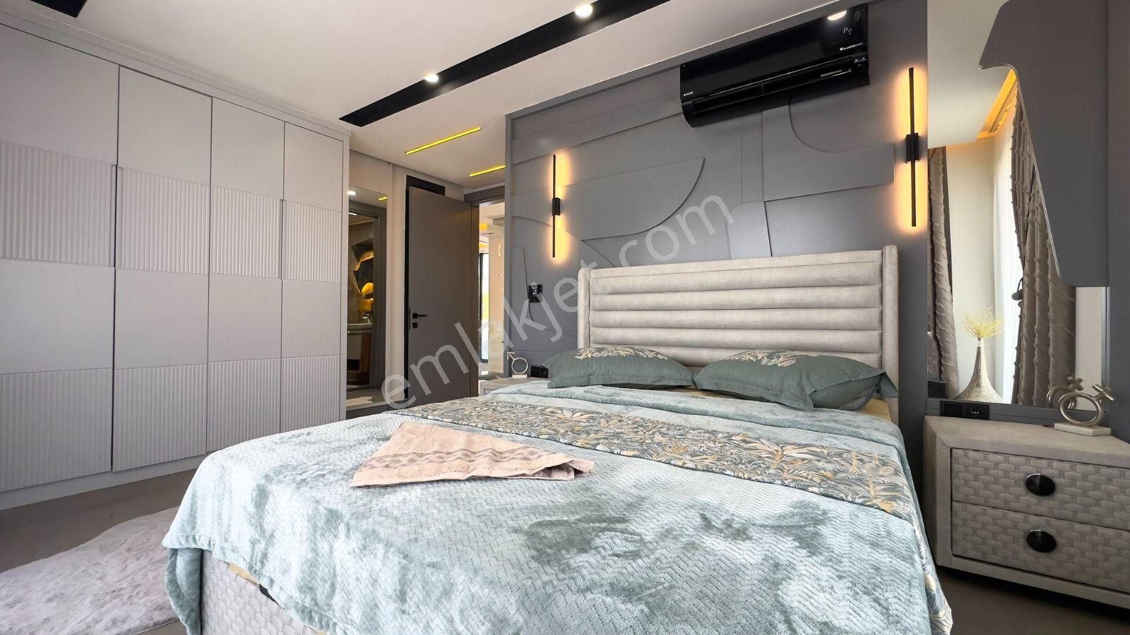 Didimde Ful Akıllı Sistemli 500m2 Arsa İçine 4+1 Havuzlu Ve Bahçeli Tam Müstakil Villamız Satışda - Görsel 23