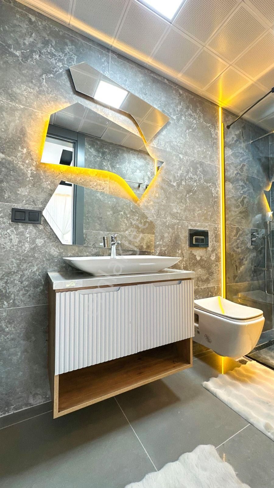 Didimde Ful Akıllı Sistemli 500m2 Arsa İçine 4+1 Havuzlu Ve Bahçeli Tam Müstakil Villamız Satışda - Görsel 17