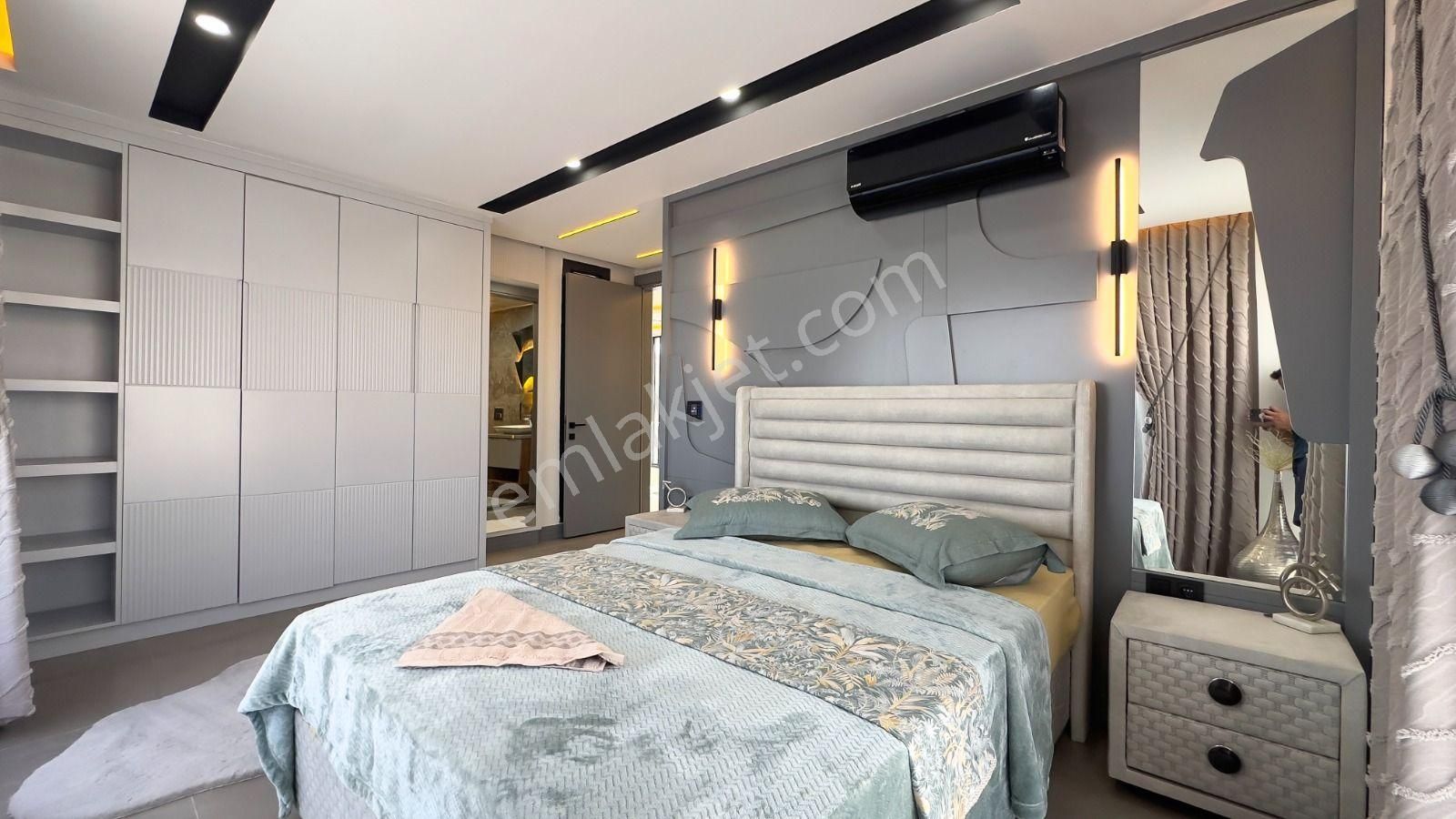 Didimde Ful Akıllı Sistemli 500m2 Arsa İçine 4+1 Havuzlu Ve Bahçeli Tam Müstakil Villamız Satışda - Görsel 12