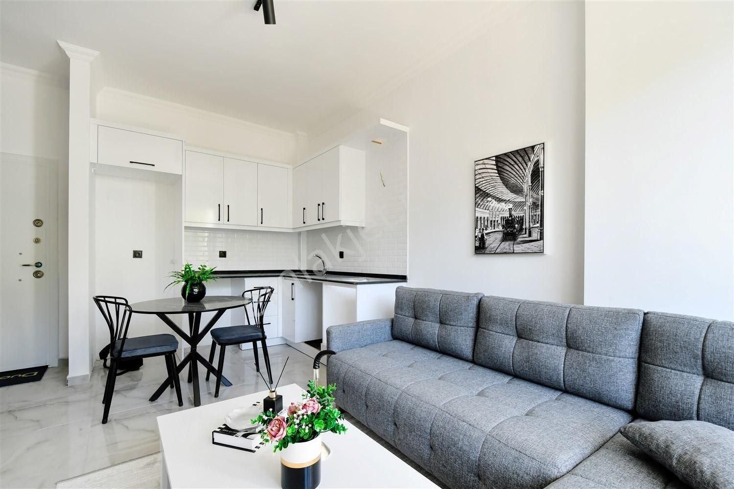 Alanya Avsallarda Sosyal Tesisli, Full Donanımlı 1+1 Sıfır Dair - Görsel 5