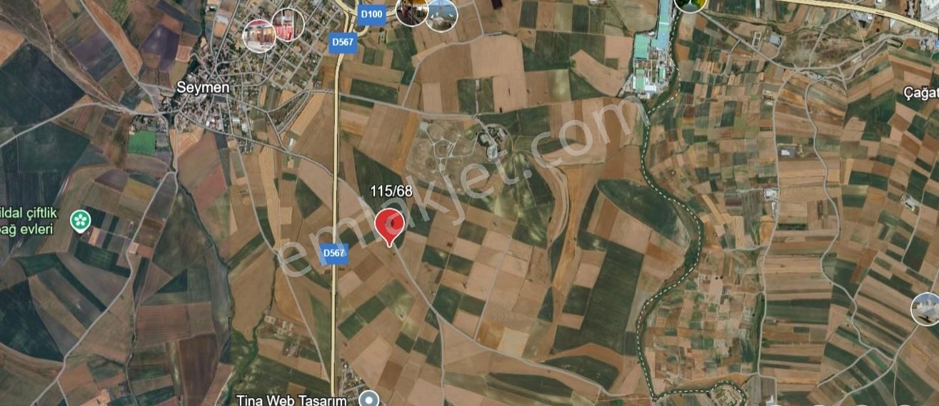 Turyaptan Çorlu Seymende 17.560 M² Yola Cepheli Satılık Tarla - Görsel 2