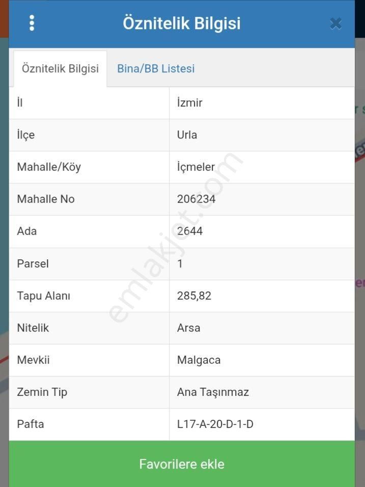 Urla Deniz Villa İmarlı Arsa - Görsel 7
