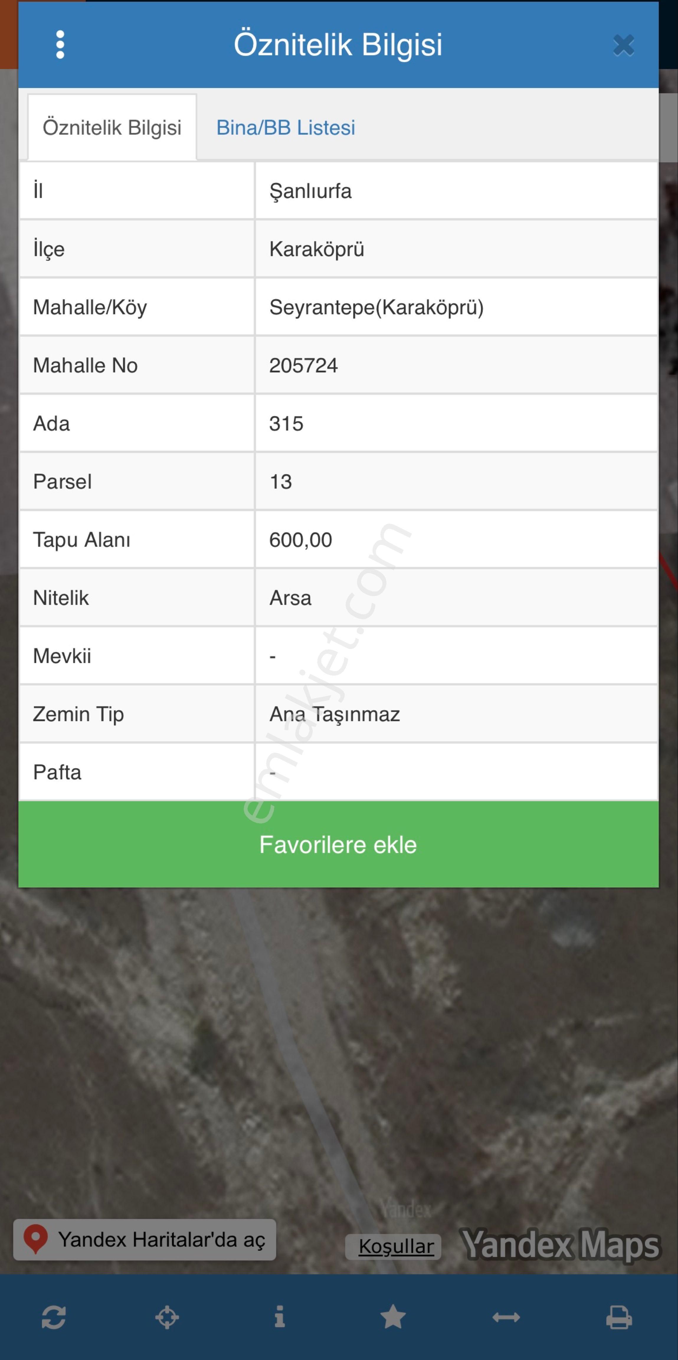 Realite Tapudan Seyrantepesatılık Mühteşem Arsa - Görsel 3