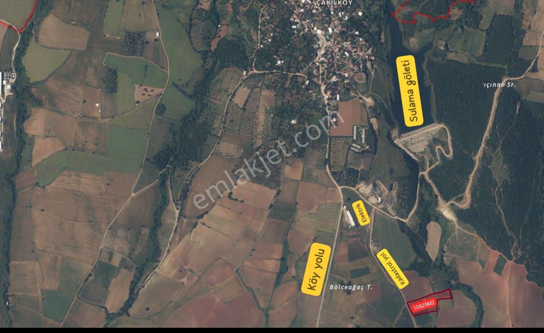 Bandırma Çakıl'da 10.625m2 Satılık Arazi