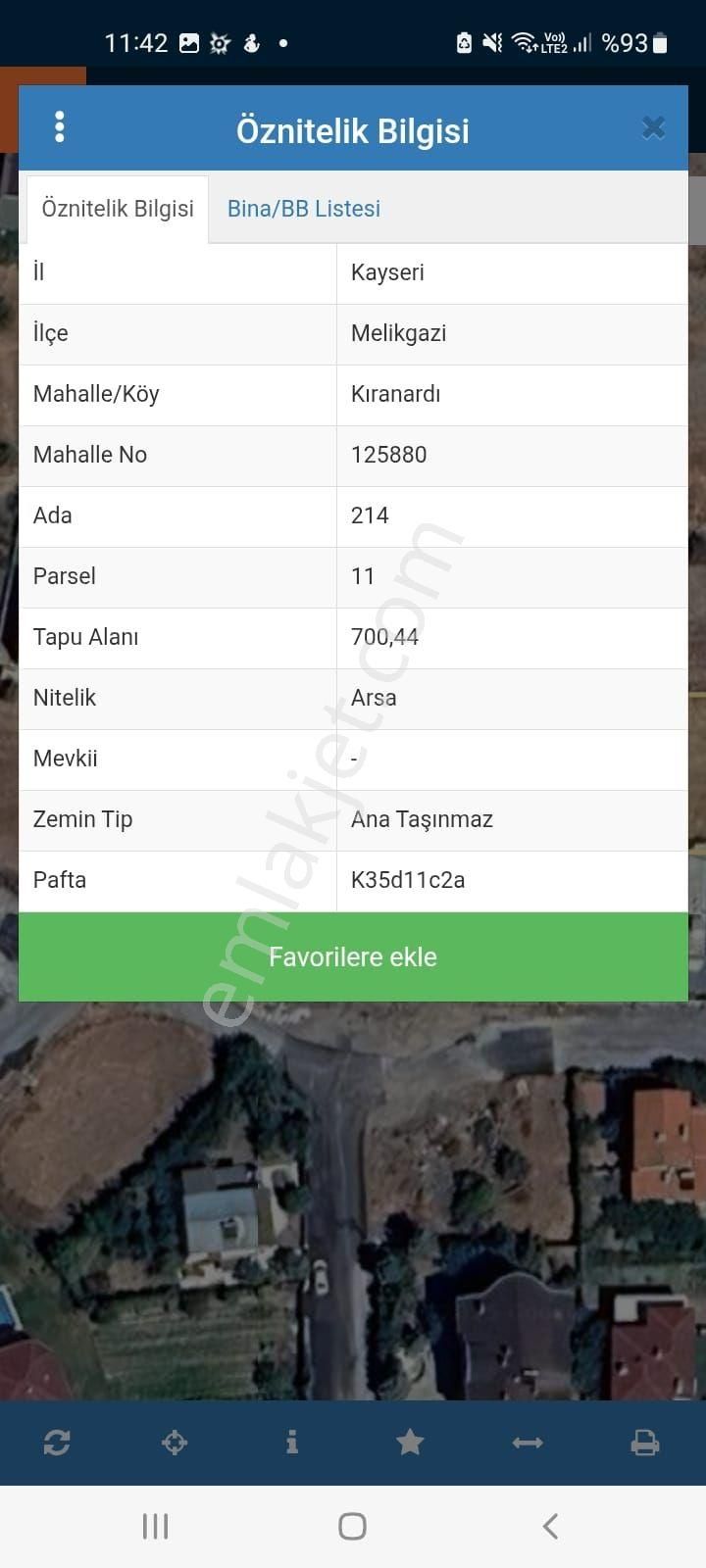 Melikgazi Kıranardında Acil Satılık 2 Adet Temiz Parsel - Görsel 3