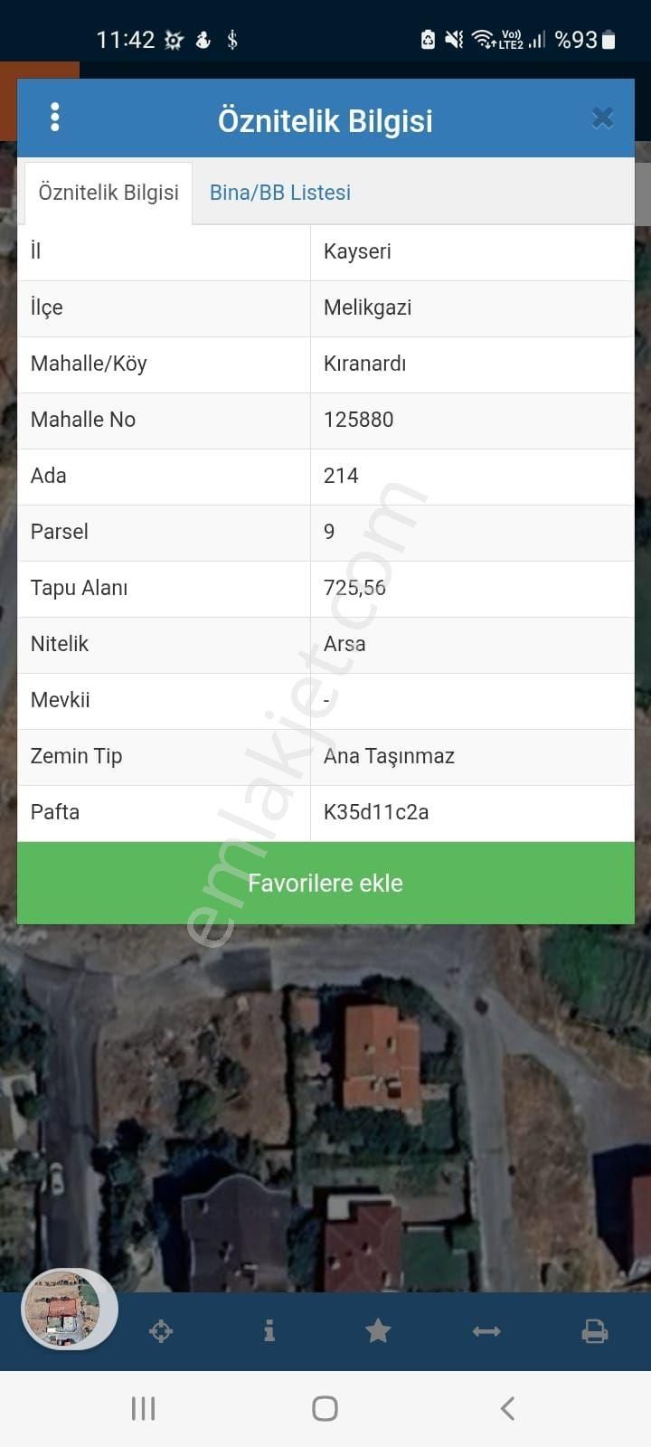 Melikgazi Kıranardında Acil Satılık 2 Adet Temiz Parsel - Görsel 2