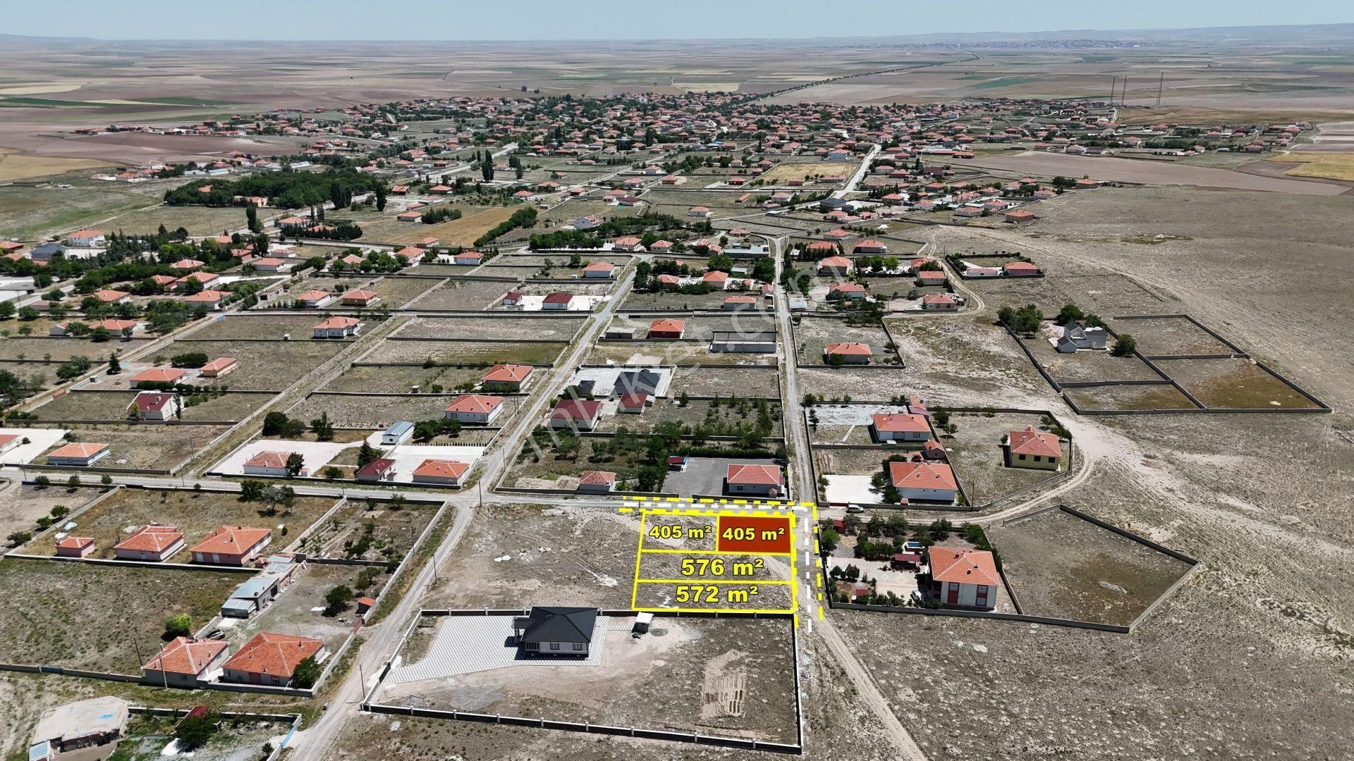 Konya / Cihanbeyli / Bulduk Mahallesinde 405 M² Müstakil Tapulu İmarlı Arsa