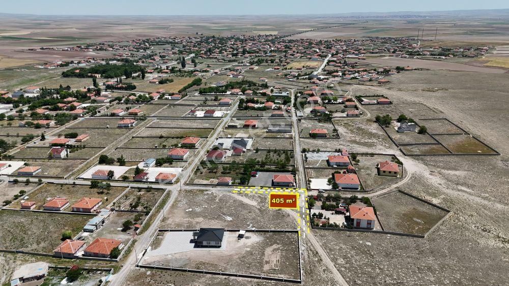 Konya / Cihanbeyli / Bulduk Mahallesinde 405 M² Müstakil Tapulu İmarlı Arsa - Görsel 3