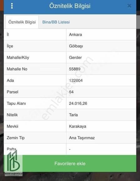 Gerder Toki Konutlar Projesine Yakın 303m2 Yatırımlık Yer - Görsel 2