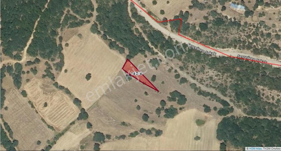 Balıkesir Kepsut Örenlide 642 M2 Satılık Kupon Tarla