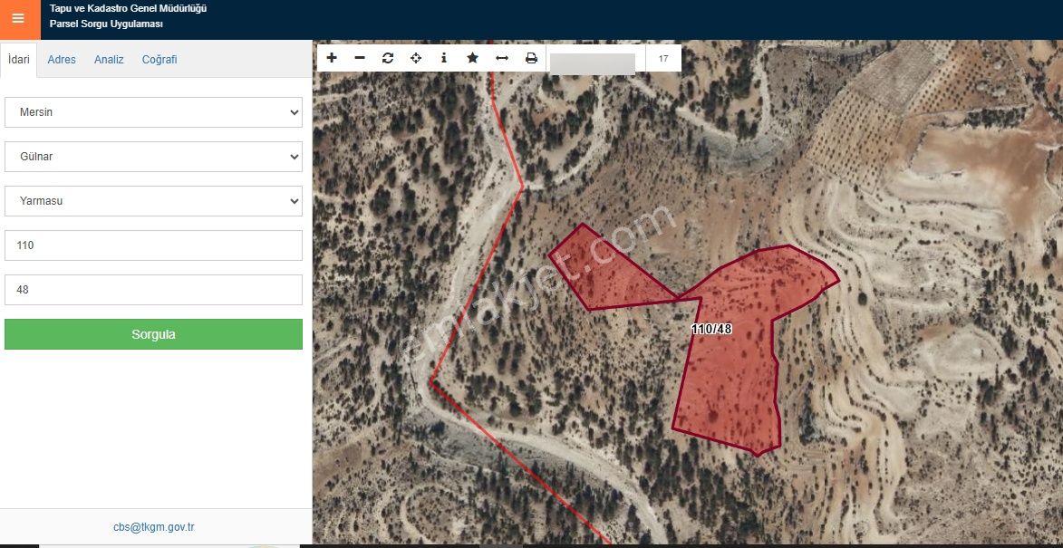 Gulnar Yarmasu Arazi