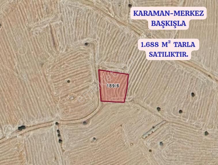 Karaman Merkez Başkışla Köyünde 1.688 M² Tarla Satılıktır - Görsel 2