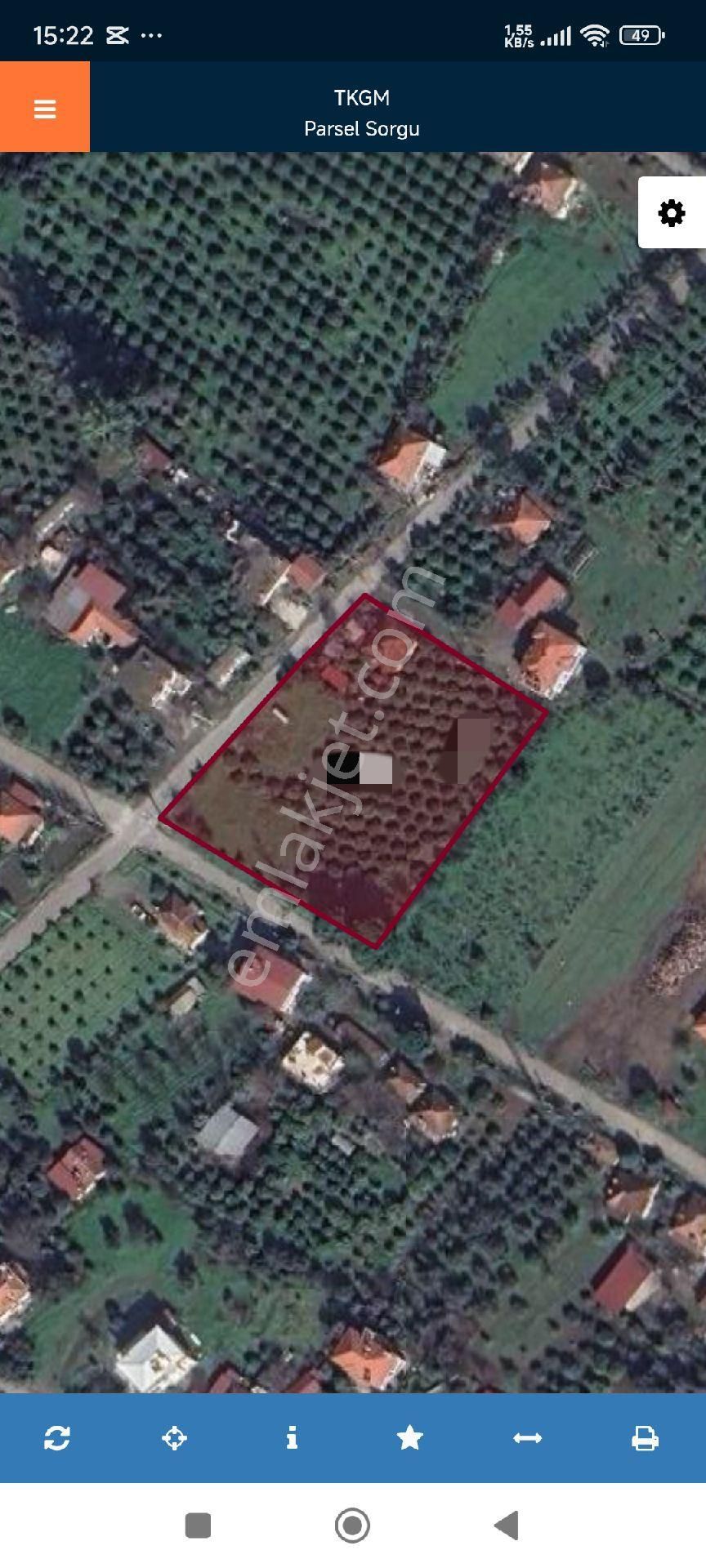 Köyceğiz Toparlar Mahallesi'nde Satılık Arsa