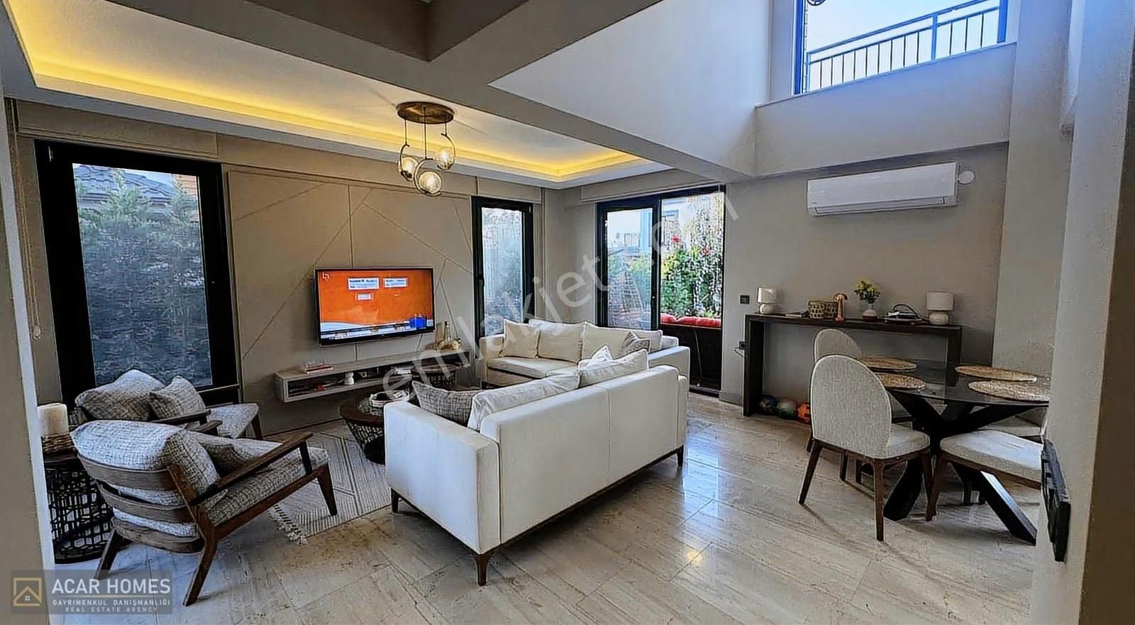 Acil Fiyat Çiftlik Mah 4+1 Ful Eşyalı Havuzlu Bahçeli Müstakil - Görsel 24