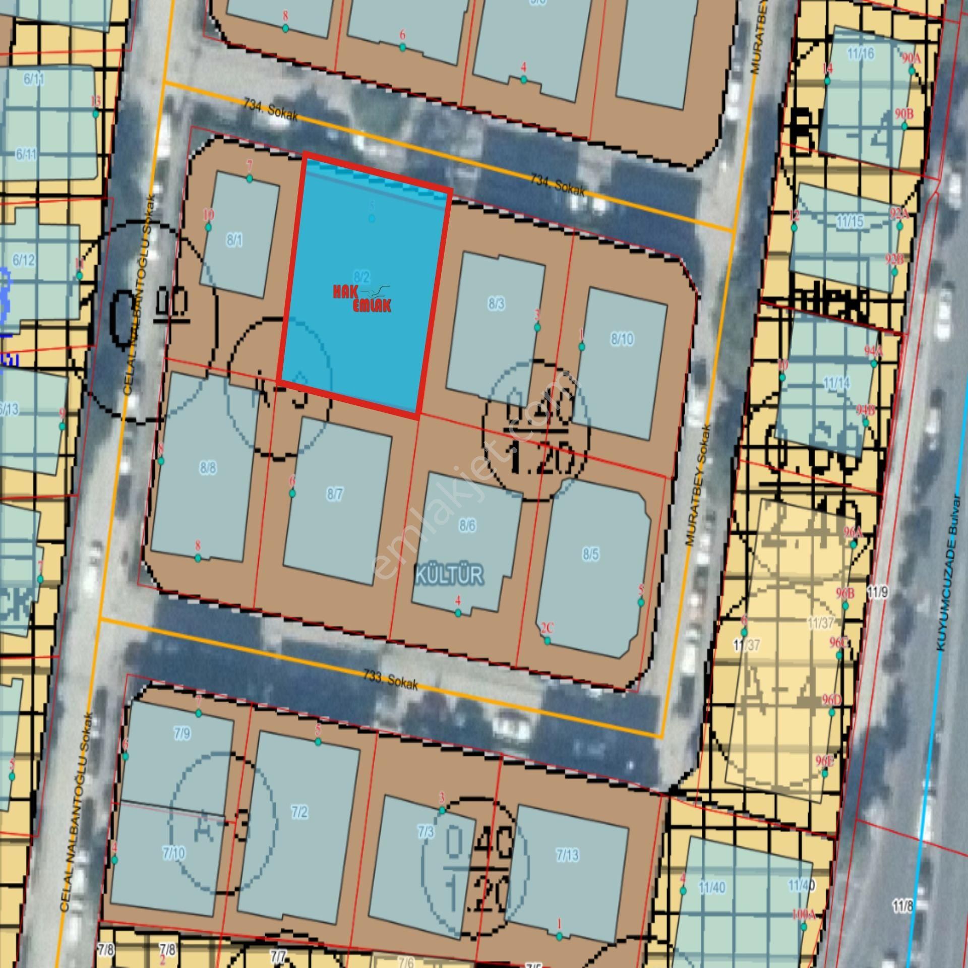 Hak Emlak'tan Kültür Mah.de Emsalsiz Konumda Satılık 403m² Arsa - Görsel 2