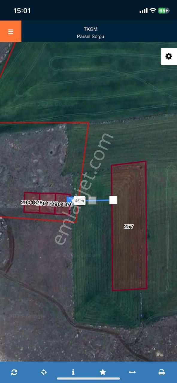 Anka'dan Aşağıcağlan Toki Bölgesinde Satılık 5100 M2 Tarla - Görsel 9