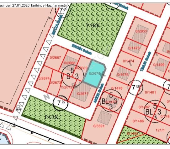 Yenimahallede 3.5 Kat İmarlı Köşe Arsa !! - Görsel 3