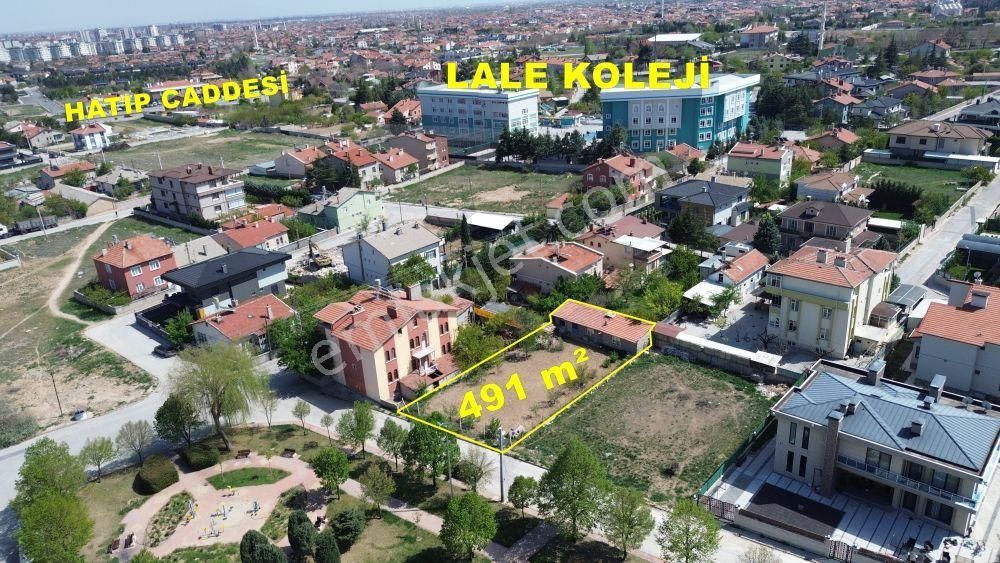 Konya / Meram / Selver Mahallesinde 491 M² Müstakil Tapulu Konut İmarlı Arsa - Görsel 2