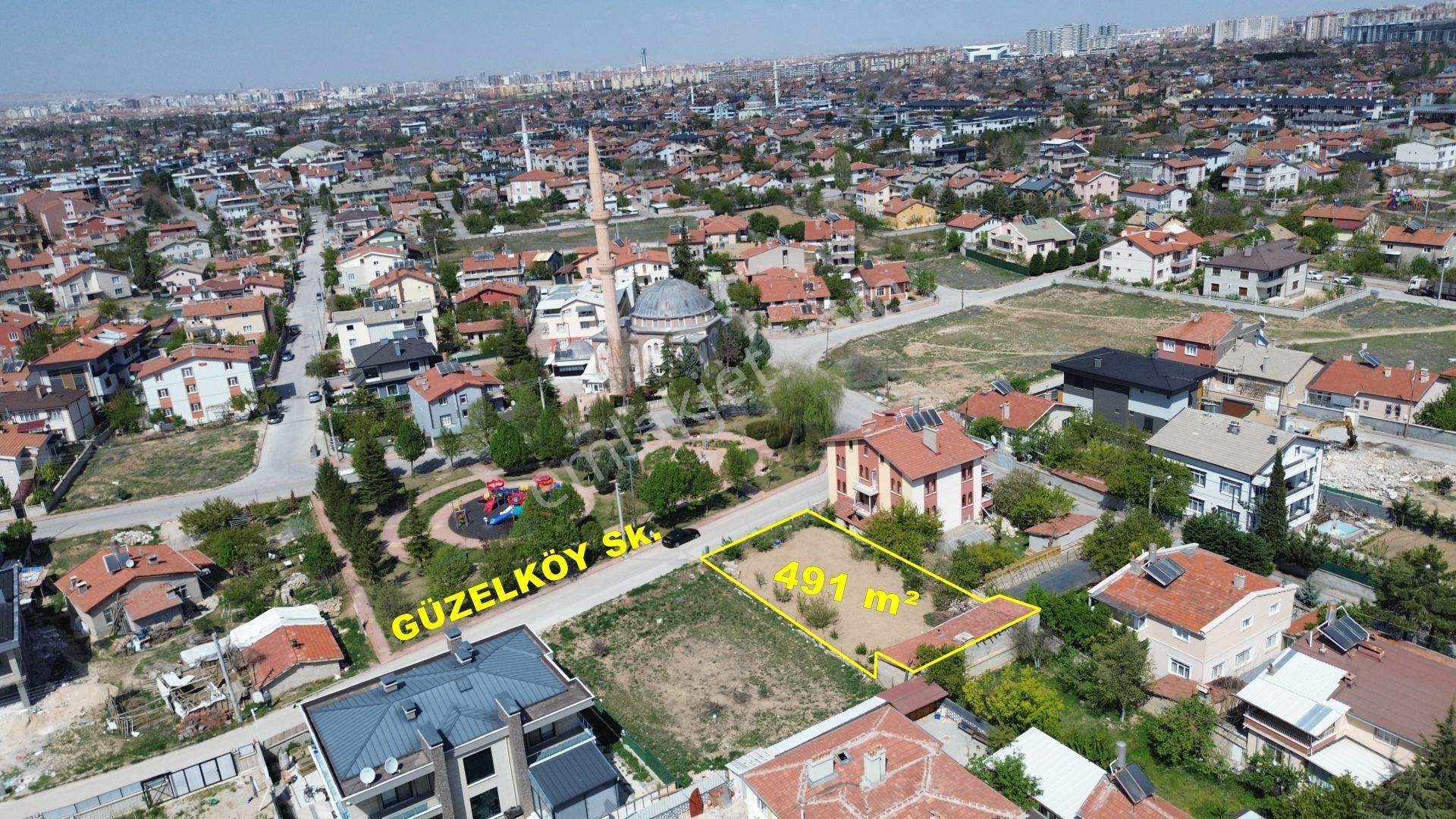 Konya / Meram / Selver Mahallesinde 491 M² Müstakil Tapulu Konut İmarlı Arsa - Görsel 7