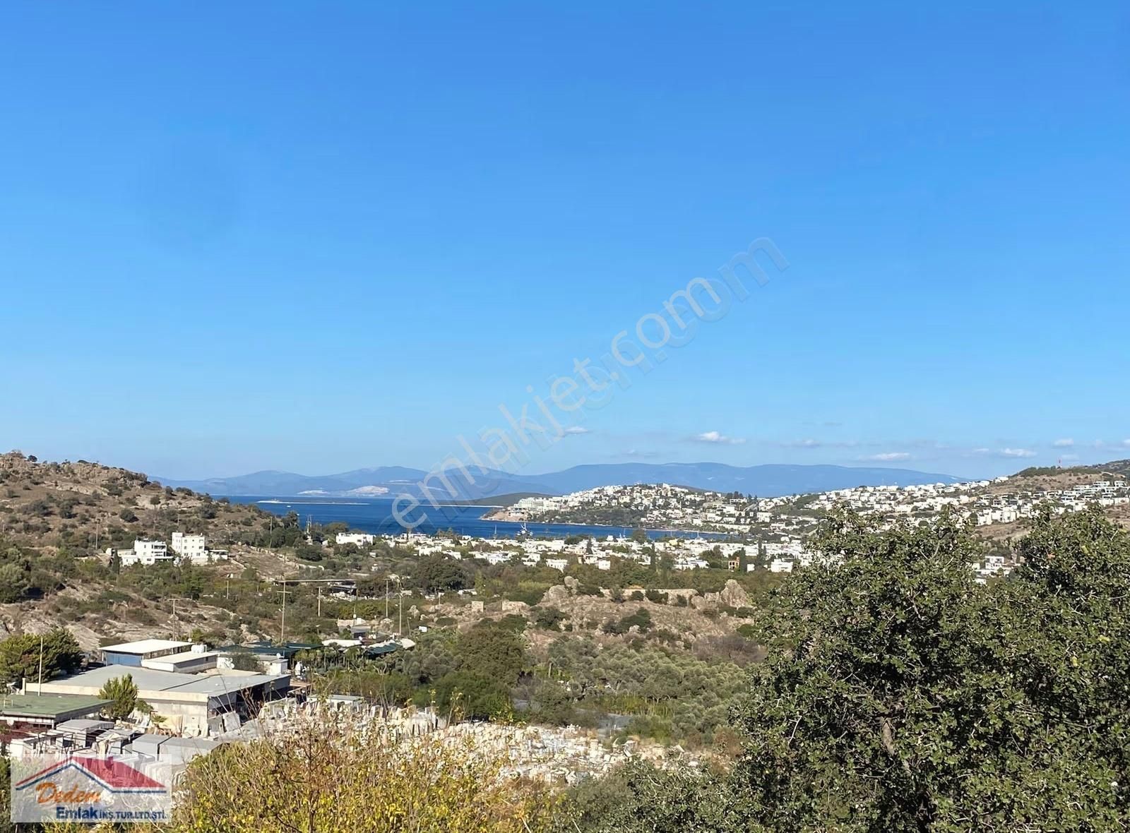 Gündoğan İşlek Cadde Üzerinde 1350m2 Ticari İmarlı Arsa