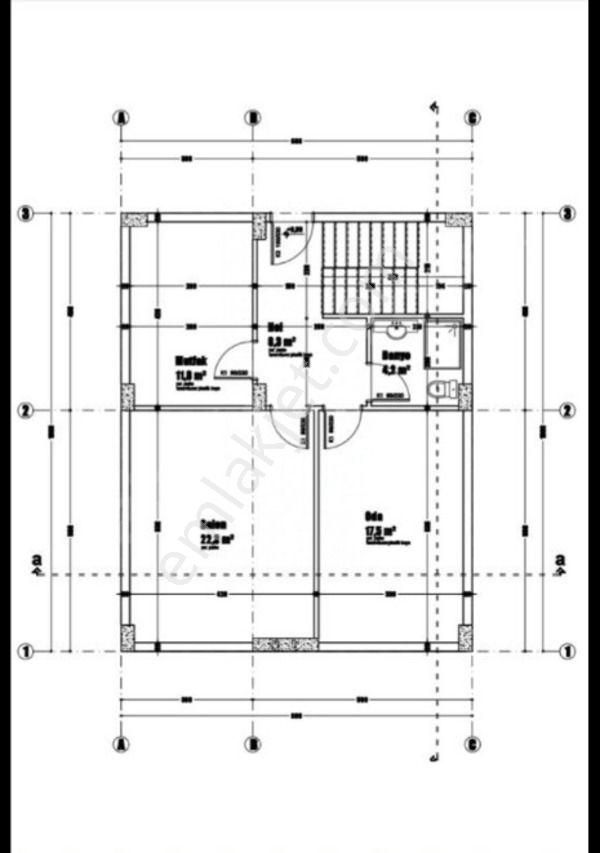 Yagcilar Sahin Tepesinde Yüzde Yirmi Tamamlanmış Villa - Görsel 12