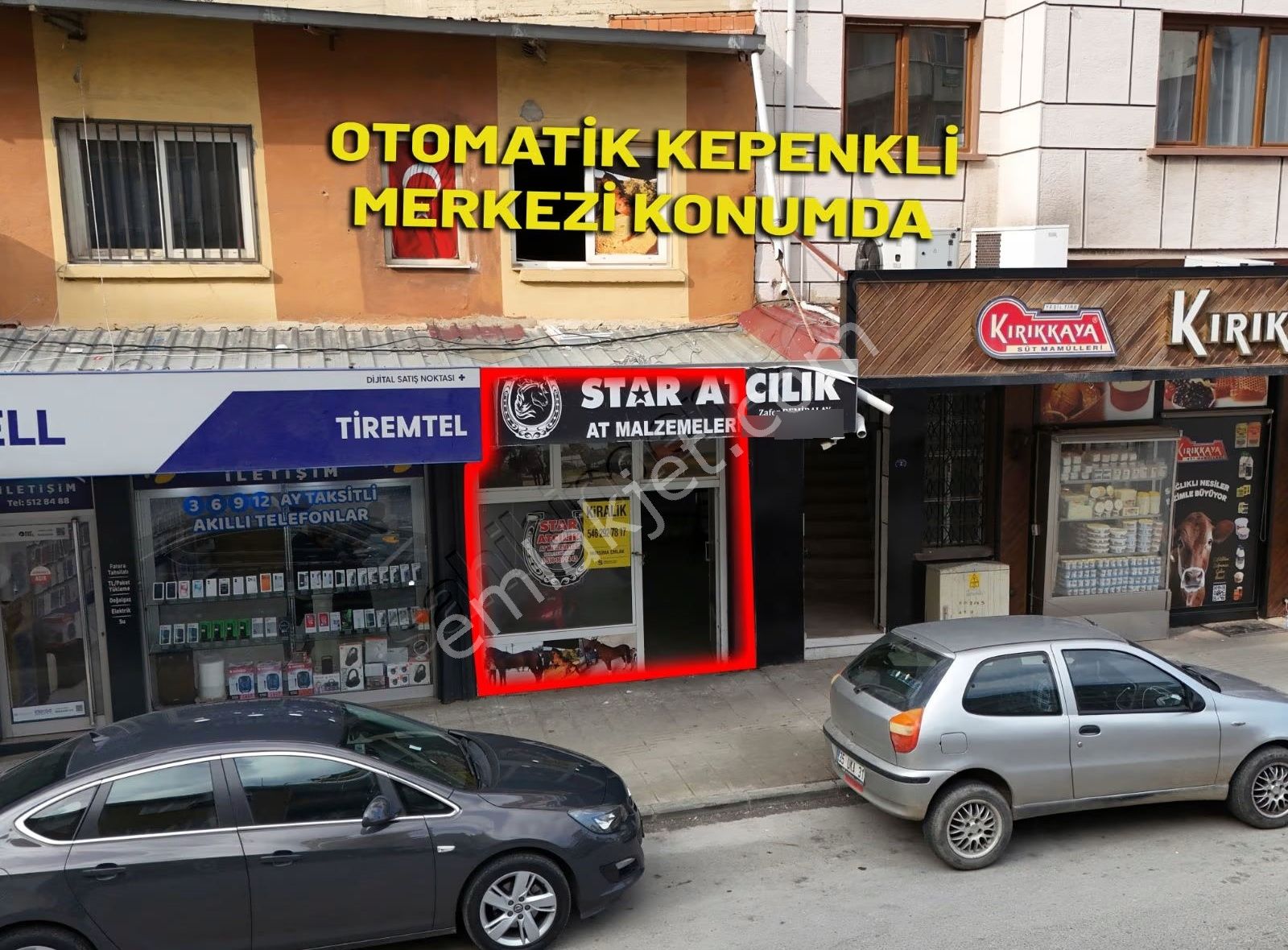 Portakal Pazarında Muhteşem Lokasyonu Olan Kiralık İşyeri