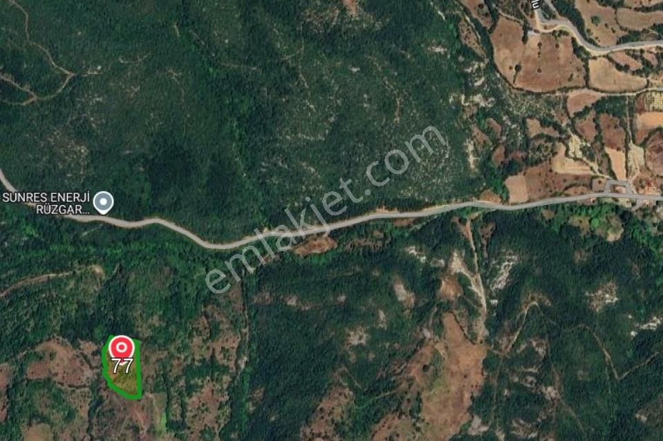 Çanakkale Biga Kazmalı Köyü Satılık 7606 M2 Arazi - Görsel 3