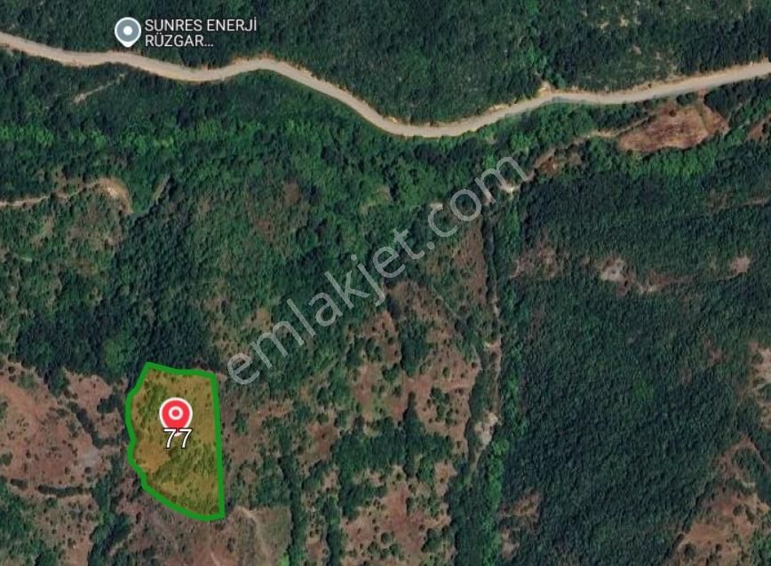 Çanakkale Biga Kazmalı Köyü Satılık 7606 M2 Arazi - Görsel 5