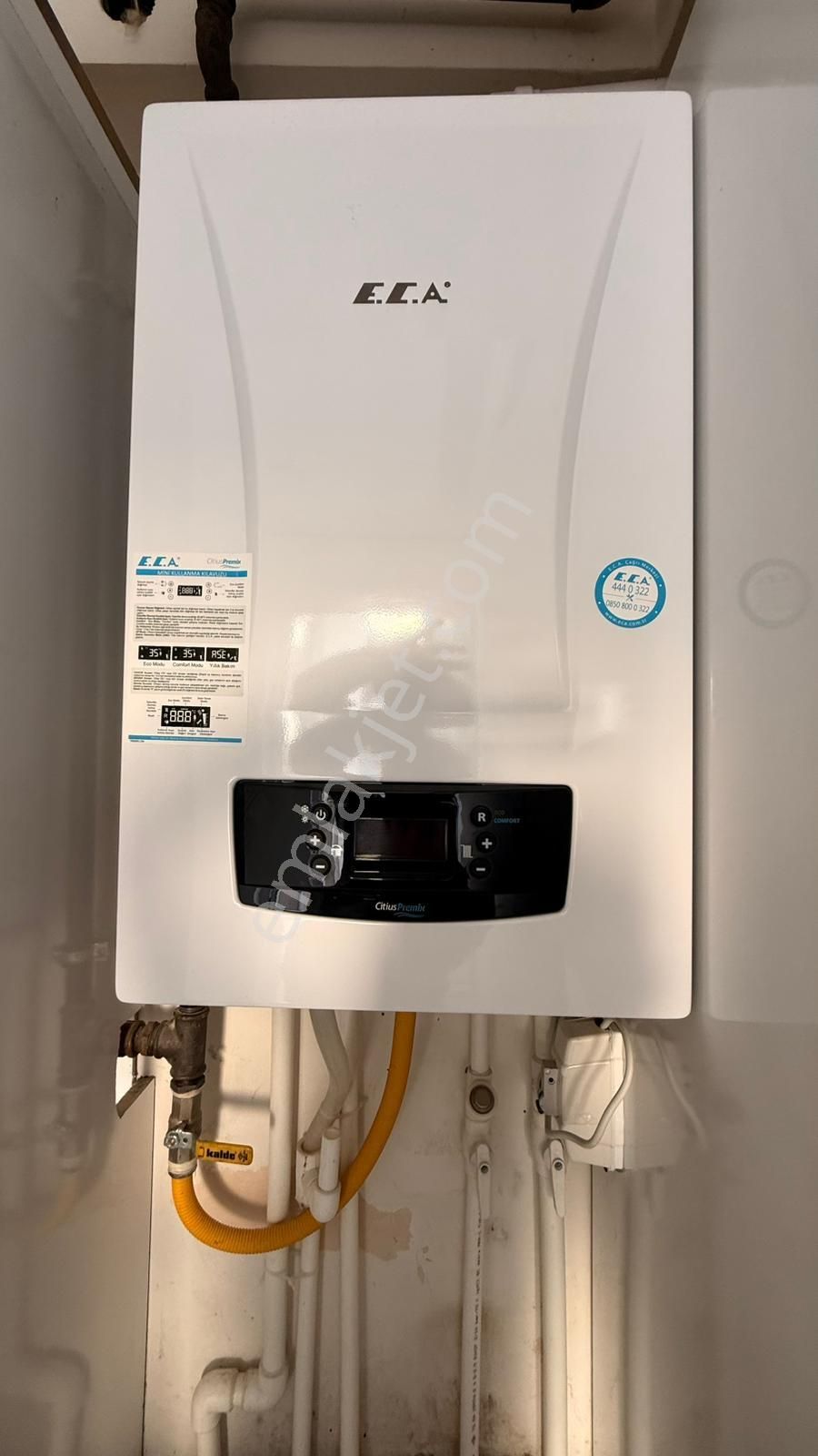 Akyüz Gayrimenkul Den; Gultepe Mah De Iskanlı,kombılı Satılık Sıfır 2+1 Daire - Görsel 12