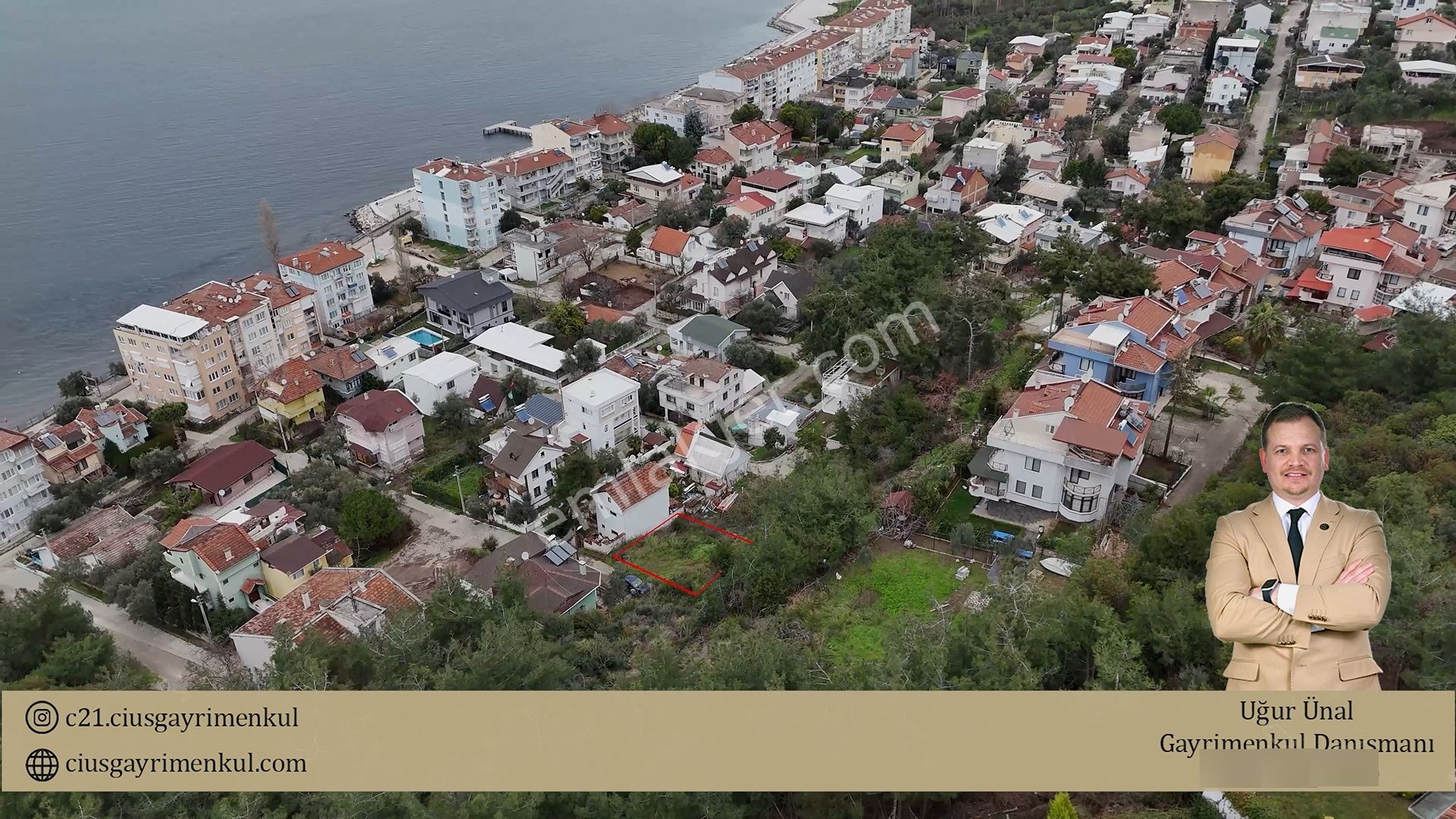 C21 Cius; Kurşunlu'da Villa İmarlı Projeli Arsa