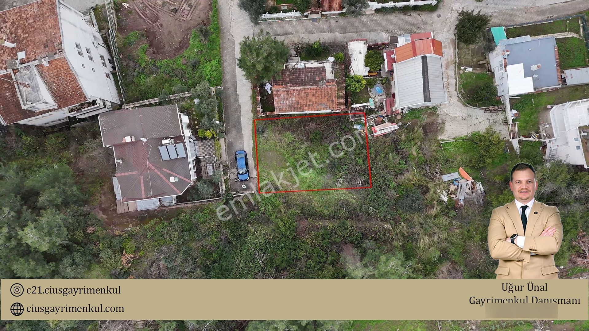 C21 Cius; Kurşunlu'da Villa İmarlı Projeli Arsa - Görsel 2