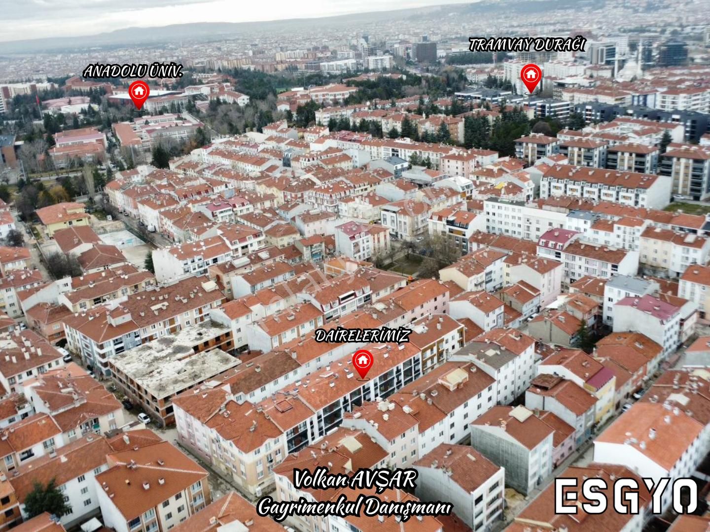 Esgyo'dan Sıfır, Yerden Isıtma, Ayrı Mutfaklı Geniş 2+0 Daireler