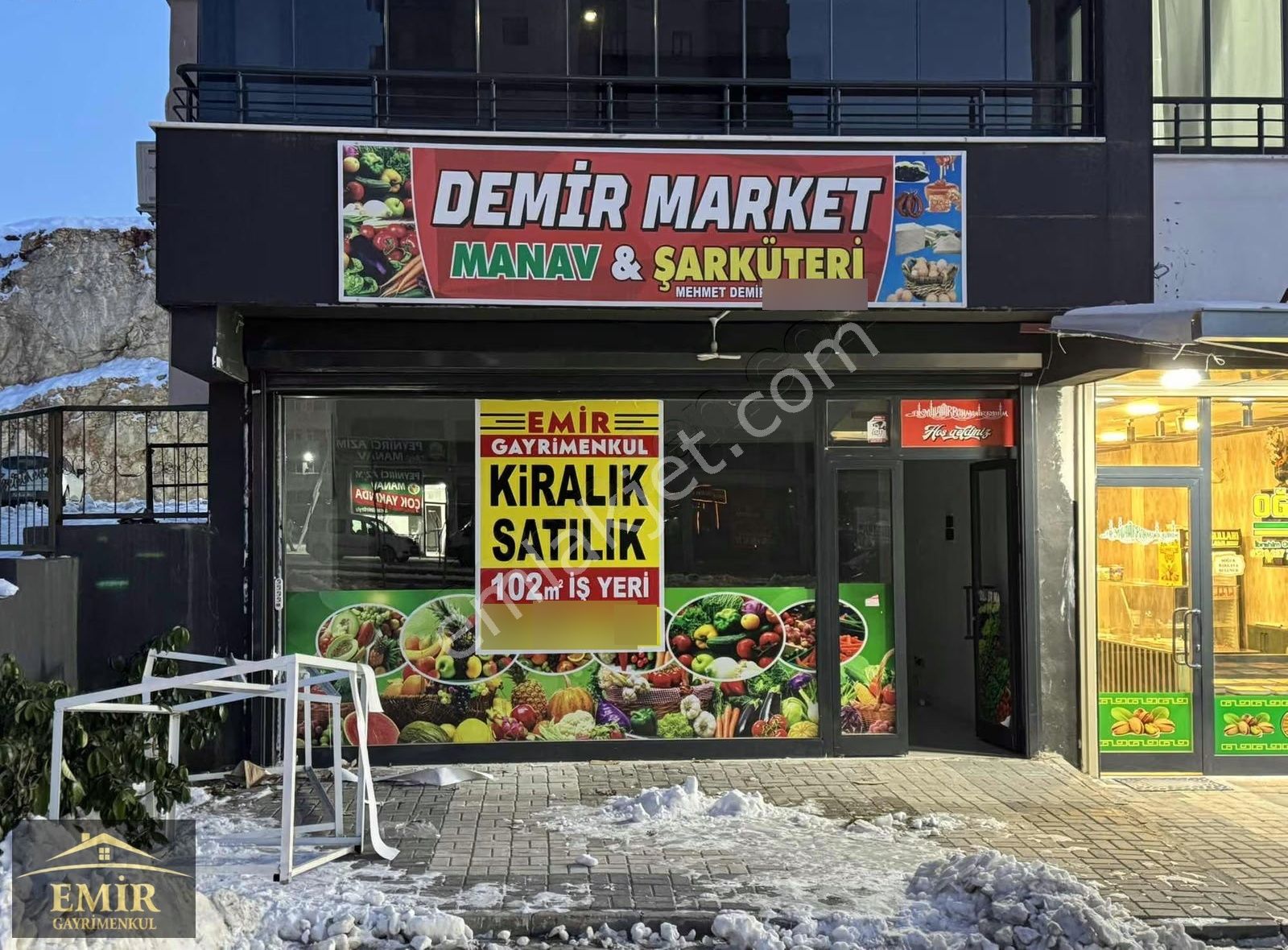 Emir Gayrimenkulden Seyrandep Ana Cadde Üzerinde 102m2 İş Yeri - Görsel 32