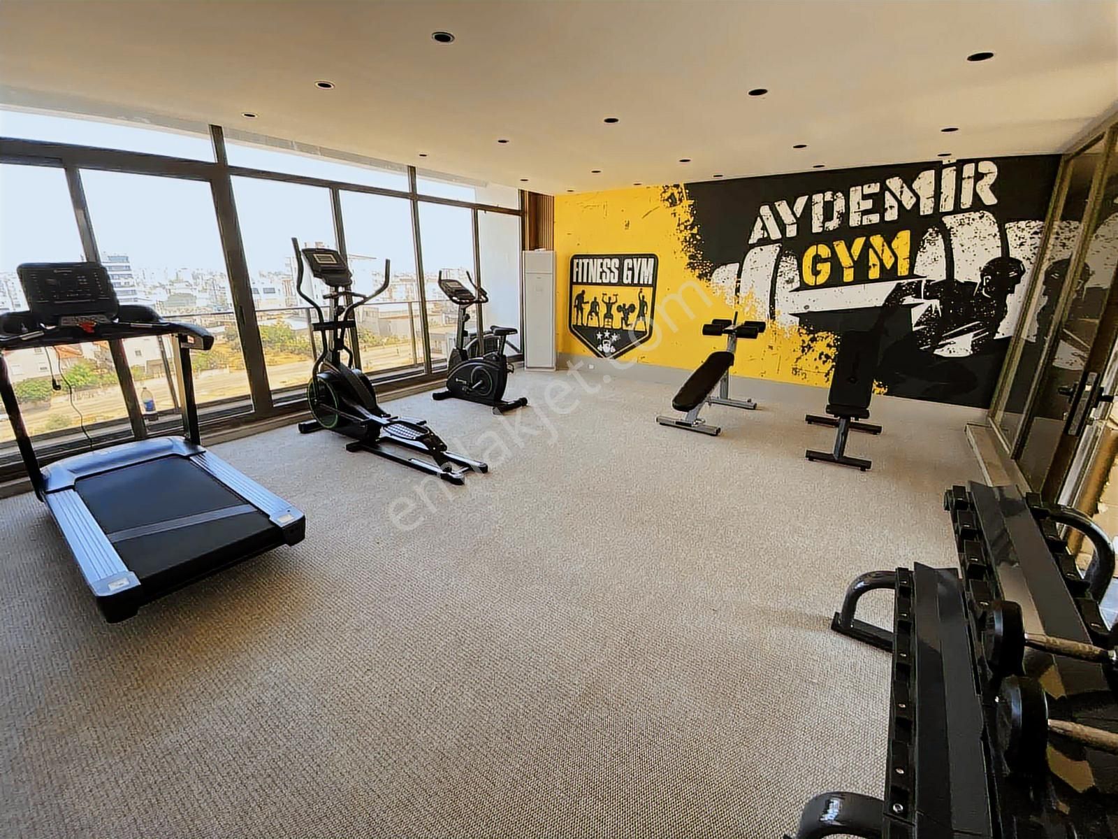 Fitness Açık/kapalı Havuz Lüks 1+1 Eşyalı Kiralık Daire - Görsel 20