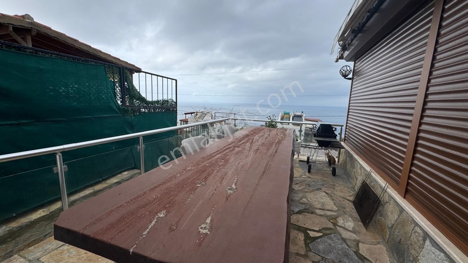 Yalıkavakta 3+1 Deniz Manzaralı 1+1 Müştemilatlı Triplex Villa - Görsel 30