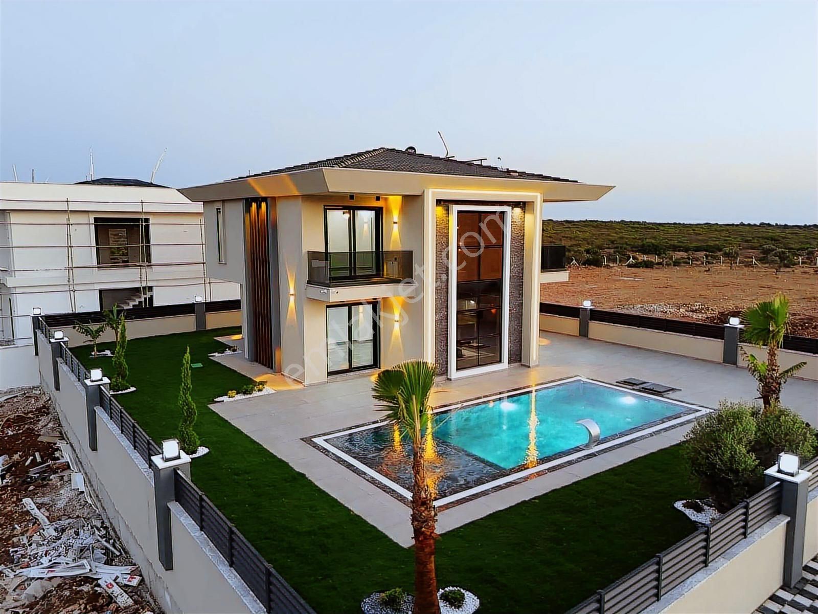 Didim Efeler Mahallesinde Satılık 4+1 Lüks Müstakil Villa - Görsel 17
