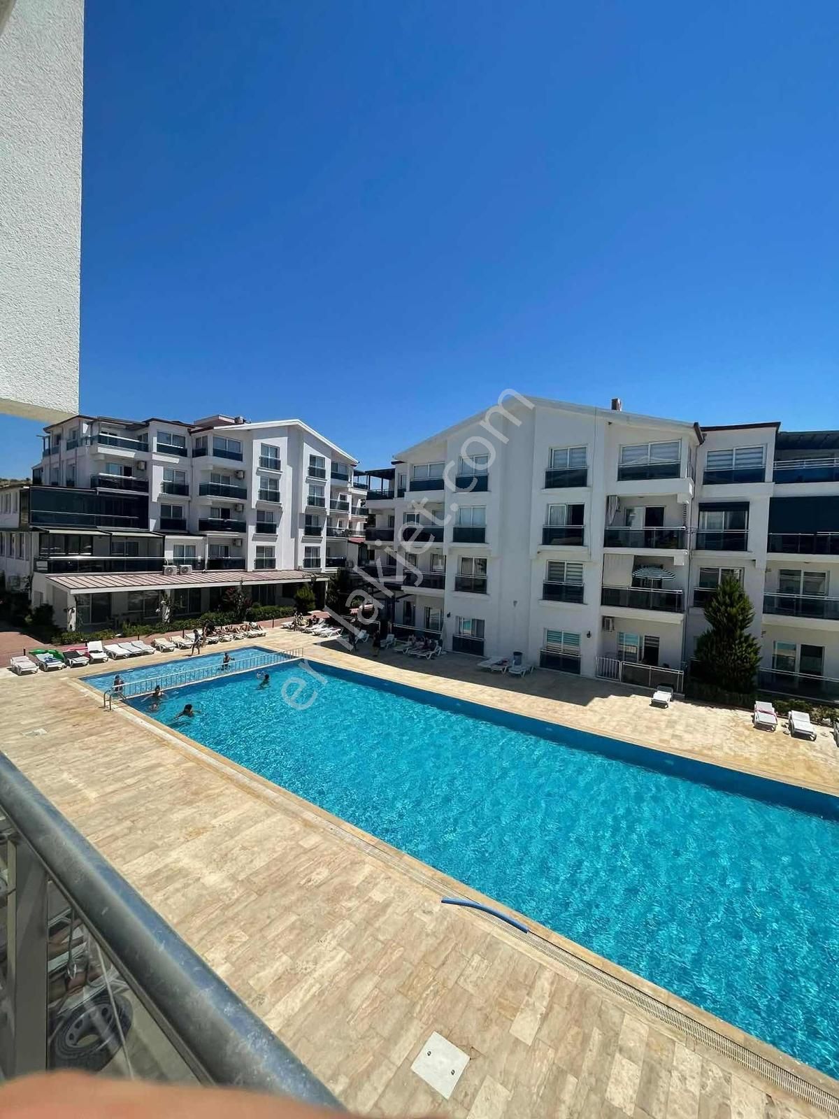 Didim Mavişehirde Havuzlu, Güvenlikli Sitede 1+1 Sıfır Daire - Görsel 5