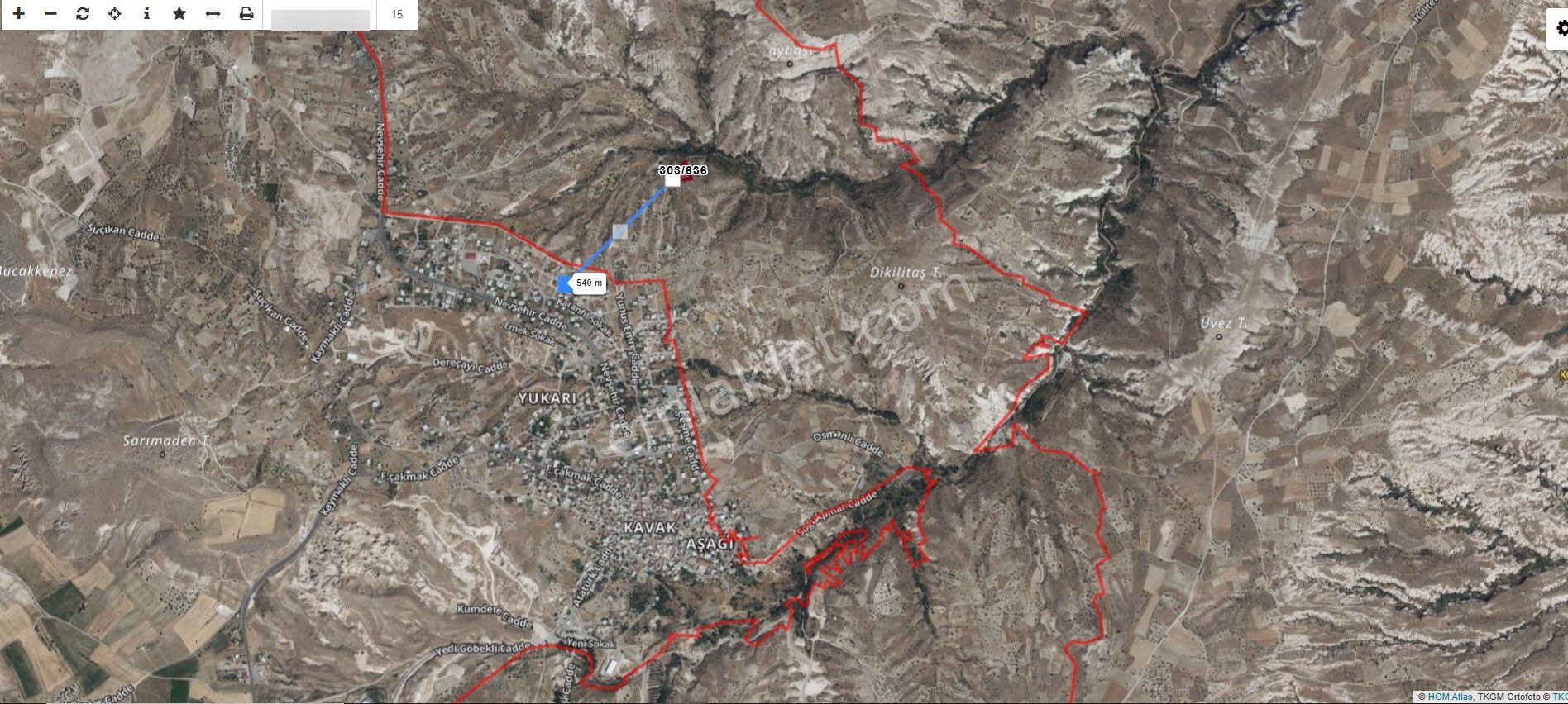Nevşehir Kavak Belediyesi Kavak Aşağı Mahallesi Yatırımlık 2 Dönüm Tarla - Görsel 4