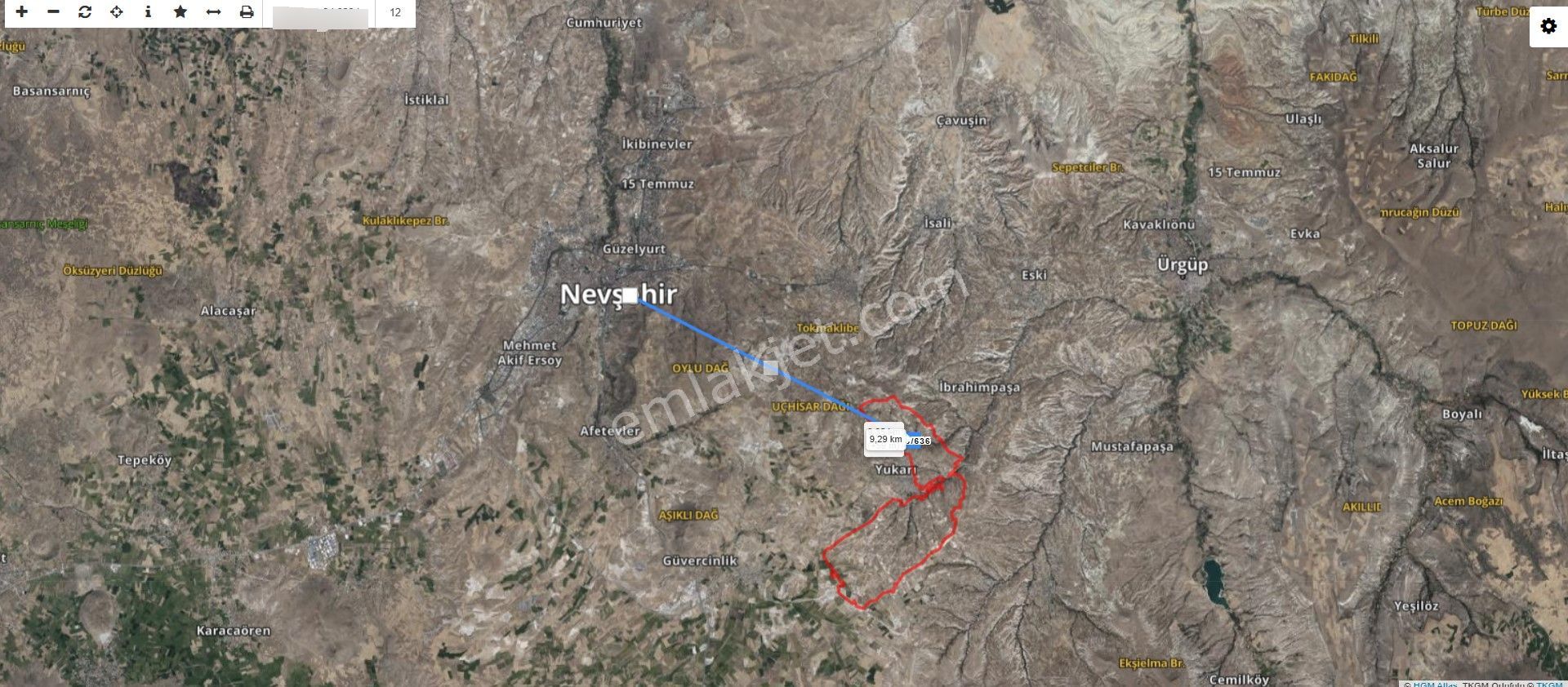 Nevşehir Kavak Belediyesi Kavak Aşağı Mahallesi Yatırımlık 2 Dönüm Tarla - Görsel 5